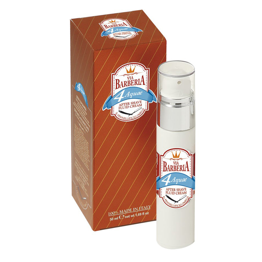 Omega Via Barberia Acquae Aftershave Fluid Cream 50ml - Cyril R. Salter