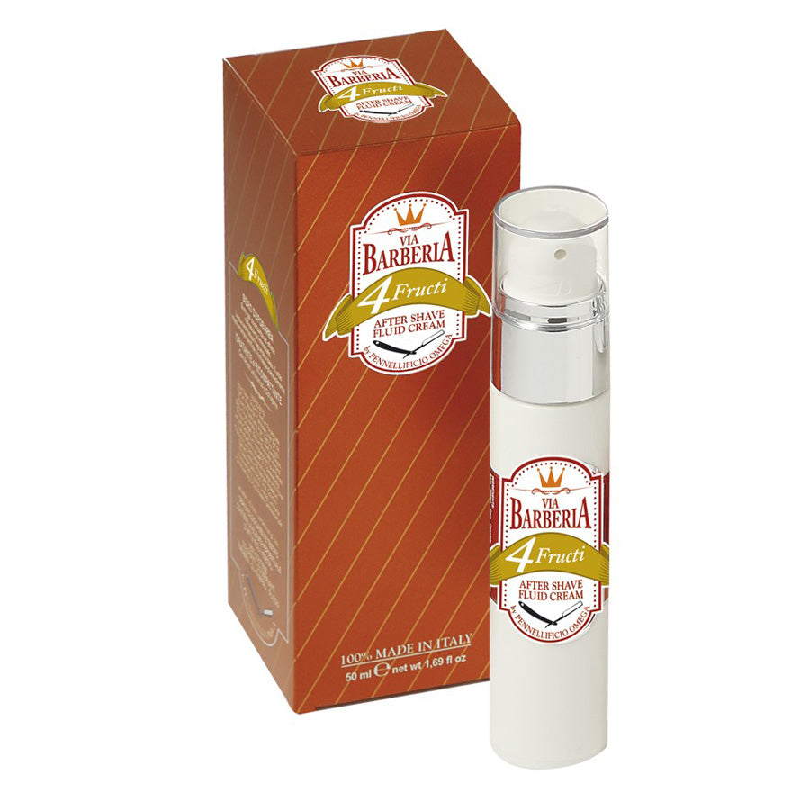 Omega Via Barberia Fructi Aftershave Fluid Cream 50ml - Cyril R. Salter