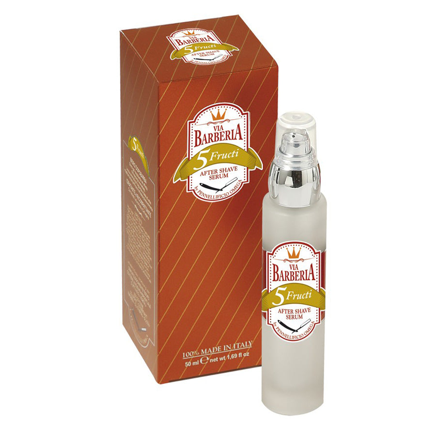 Omega Via Barberia Fructi Aftershave Serum Gel 50ml - Cyril R. Salter