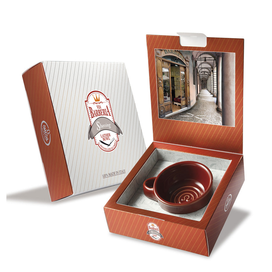 Omega Via Barberia Ceramic Lather Bowl VB9999