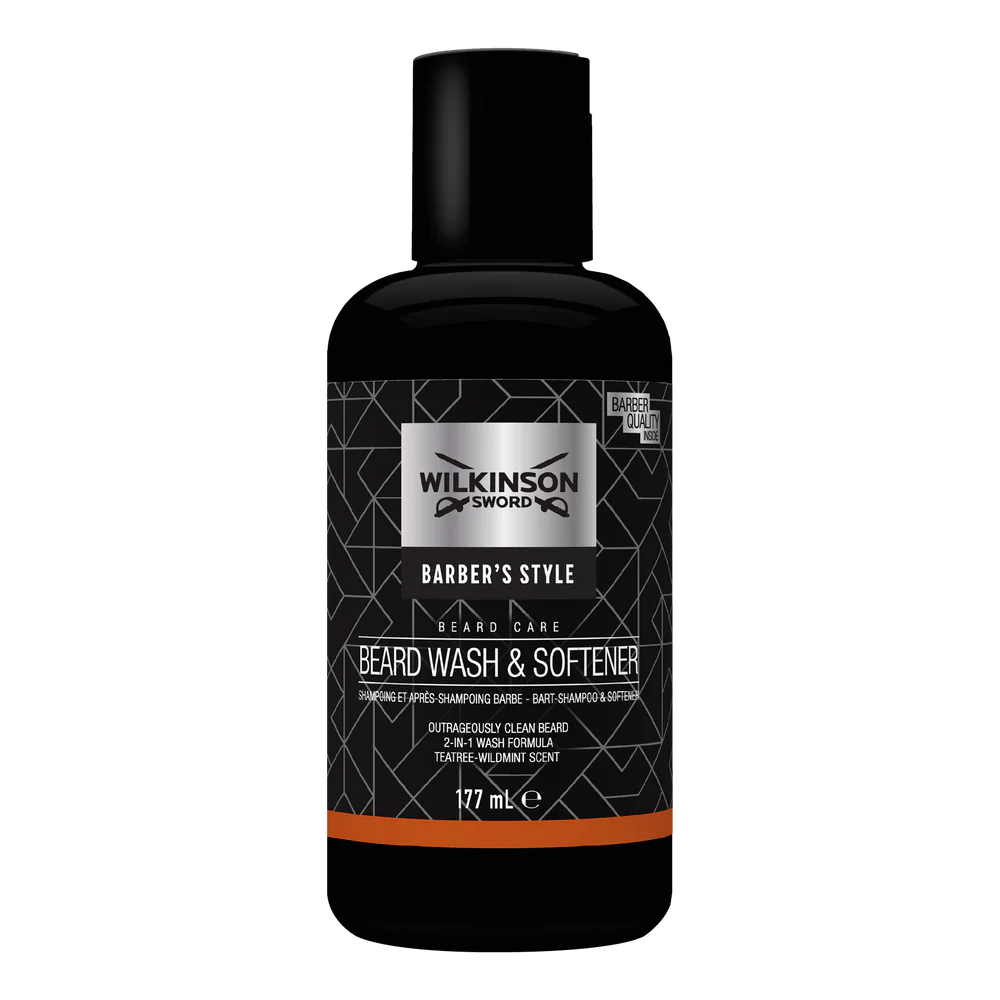 Wilkinson Sword Barber's Style Beard Wash & Softener 177ml