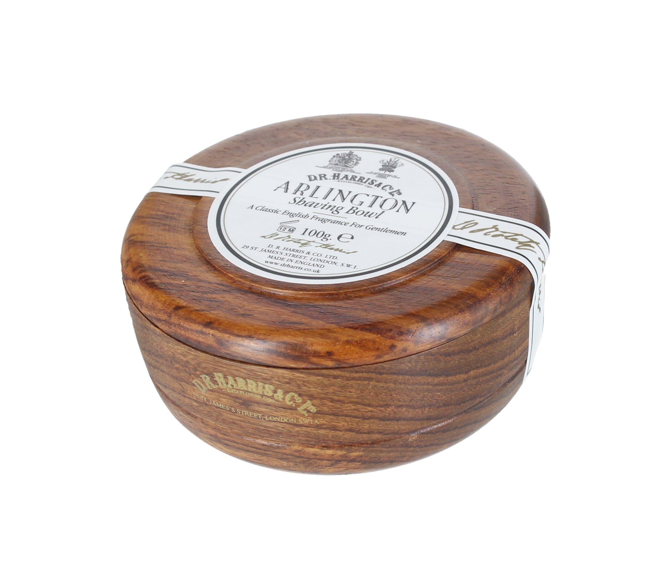 D.R. Harris Arlington Shaving Mahogany Bowl