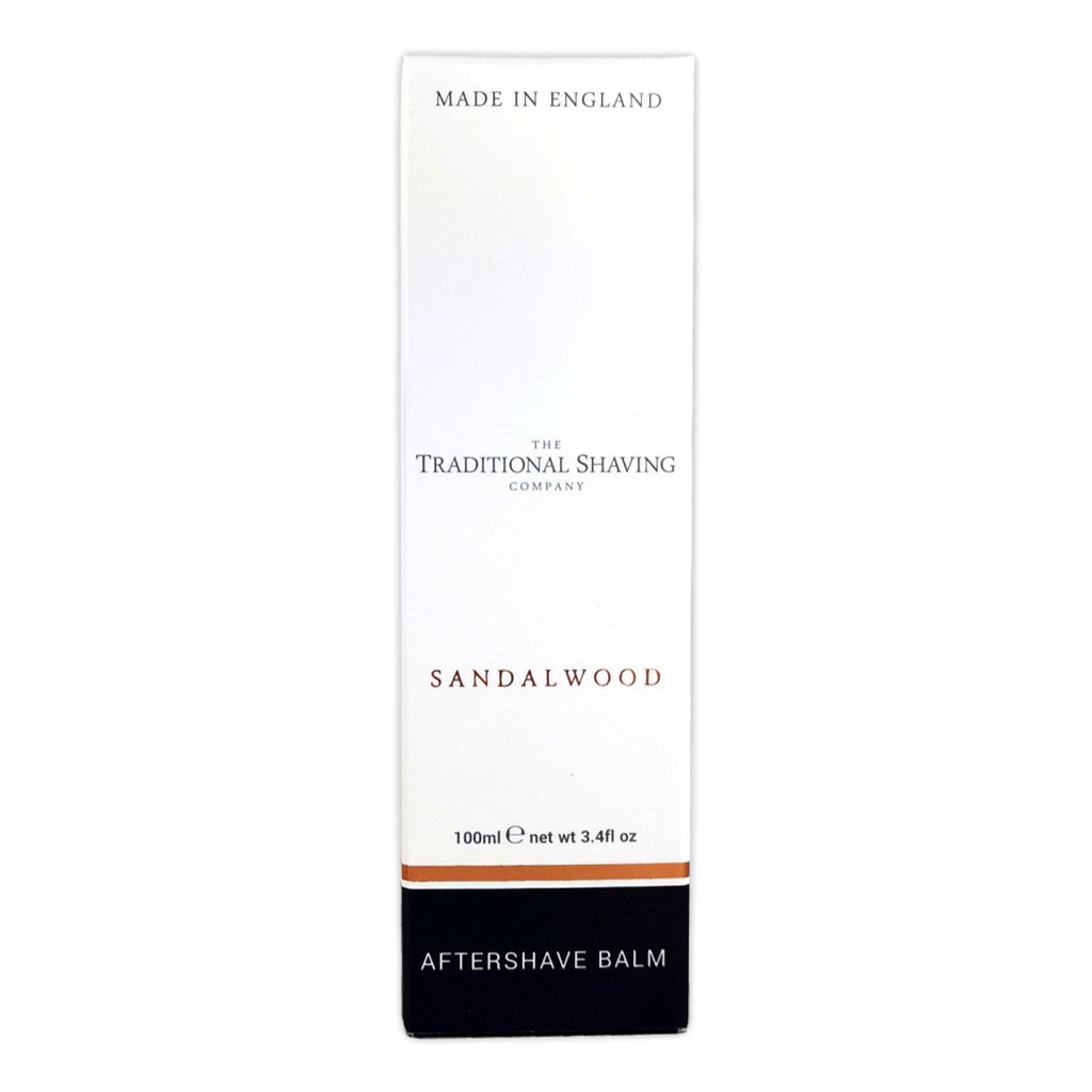 The Traditional Shaving Company Sandalwood Aftershave Balm 100ml - Cyril R. Salter | Trade Suppliers of Gentlemen's Grooming Products