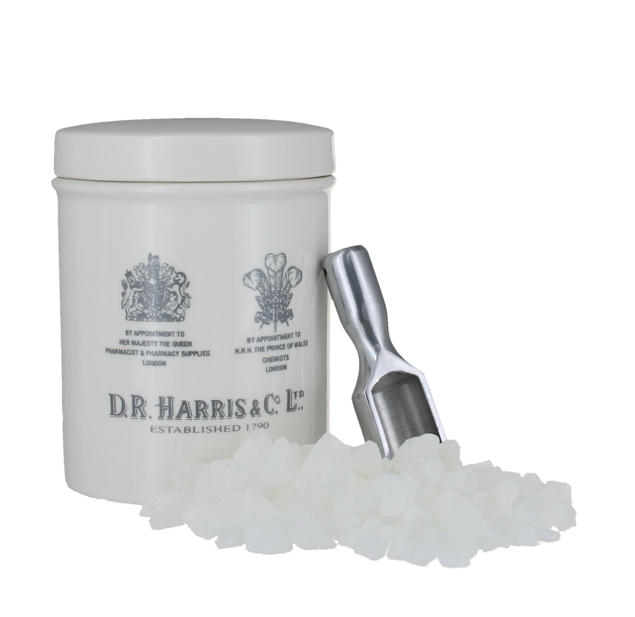 D.R. Harris Arlington Bath Salts and Pot