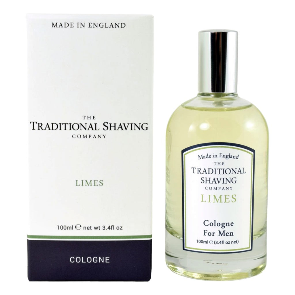 The Traditional Shaving Company Limes Cologne 100ml - Cyril R. Salter | Trade Suppliers of Gentlemen's Grooming Products