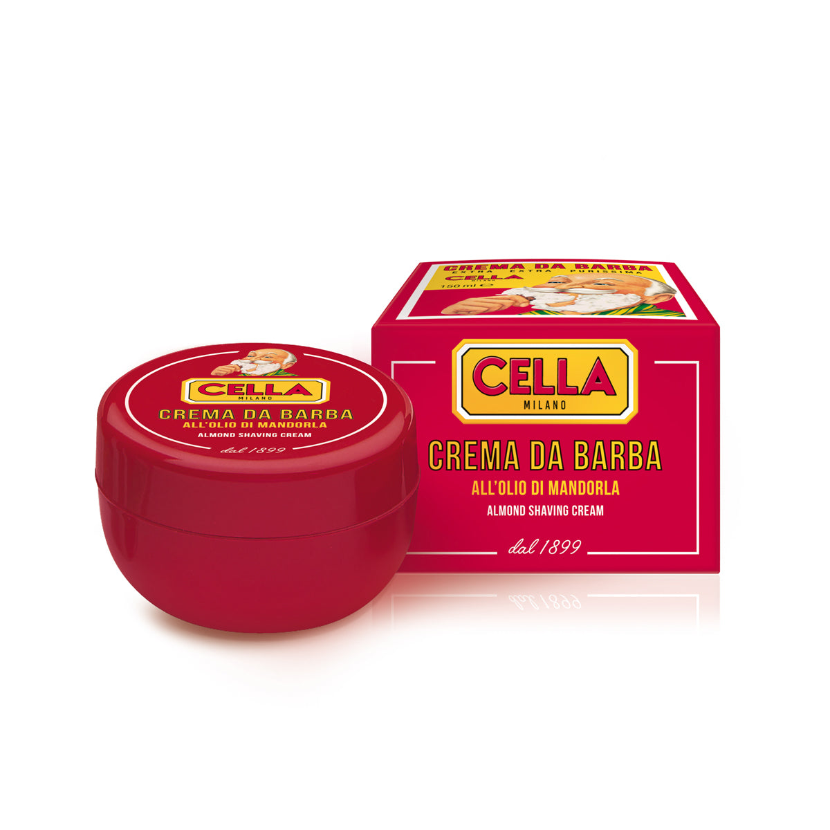 Cella Shaving Cream with Almond Oil 150ml - Cyril R. Salter