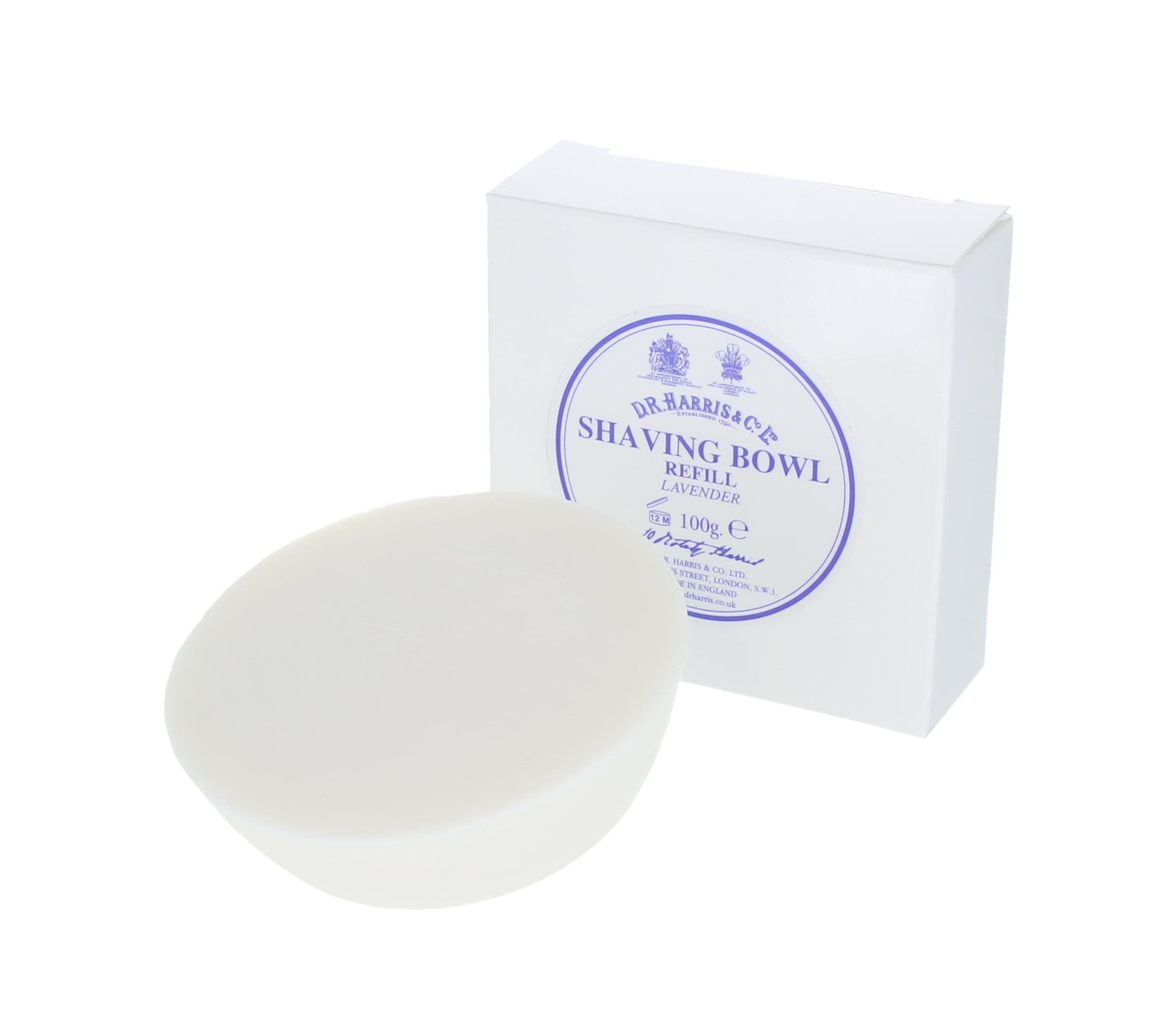 D.R. Harris Lavender Shaving Soap Refill