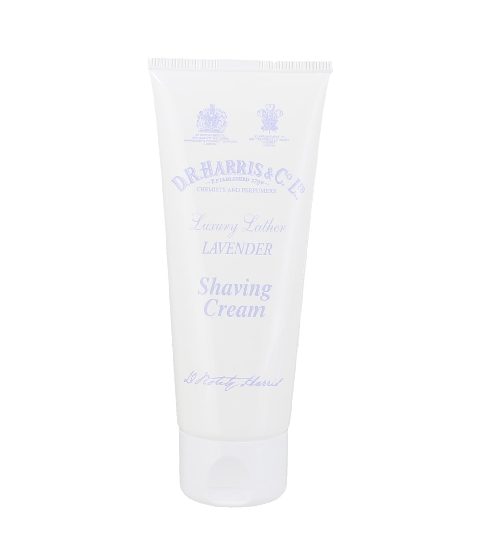 D.R. Harris Lavender Luxury Lather Shaving Cream - Tube 75g