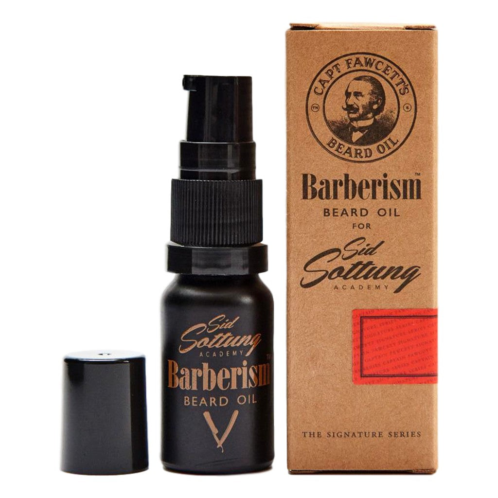 Captain Fawcett's Barberism™ Beard Oil 10ml Travel Sized