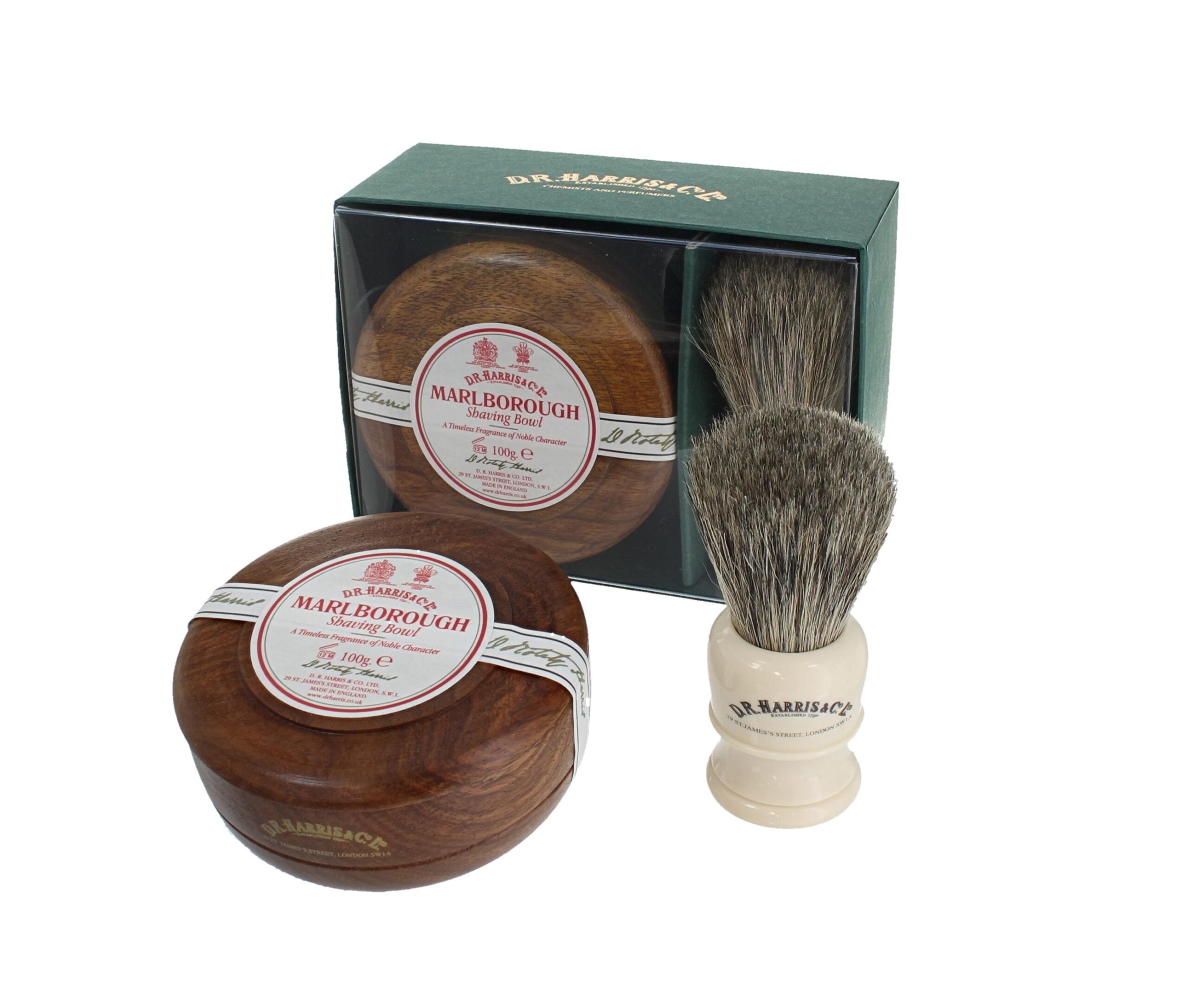 D.R. Harris Marlborough Shaving Gift Set Mahogany