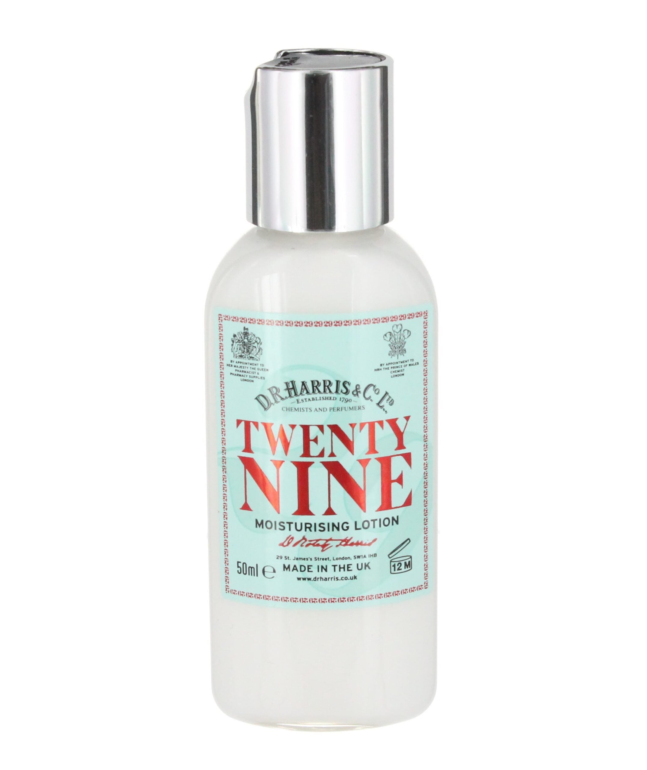 D.R. Harris Twenty Nine Body Lotion Travel Size