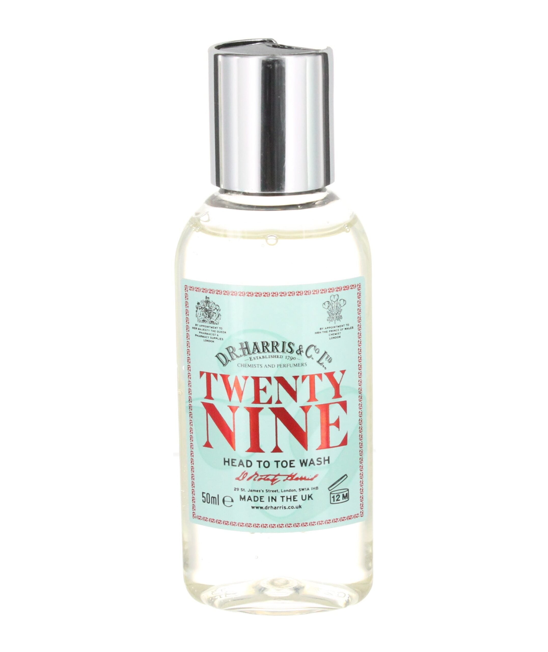 D.R. Harris Twenty Nine Head to Toe Wash Travel Size