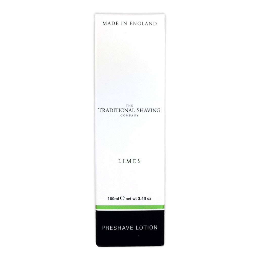 The Traditional Shaving Company Limes Pre-Shave lotion 100ml - Cyril R. Salter | Trade Suppliers of Gentlemen's Grooming Products