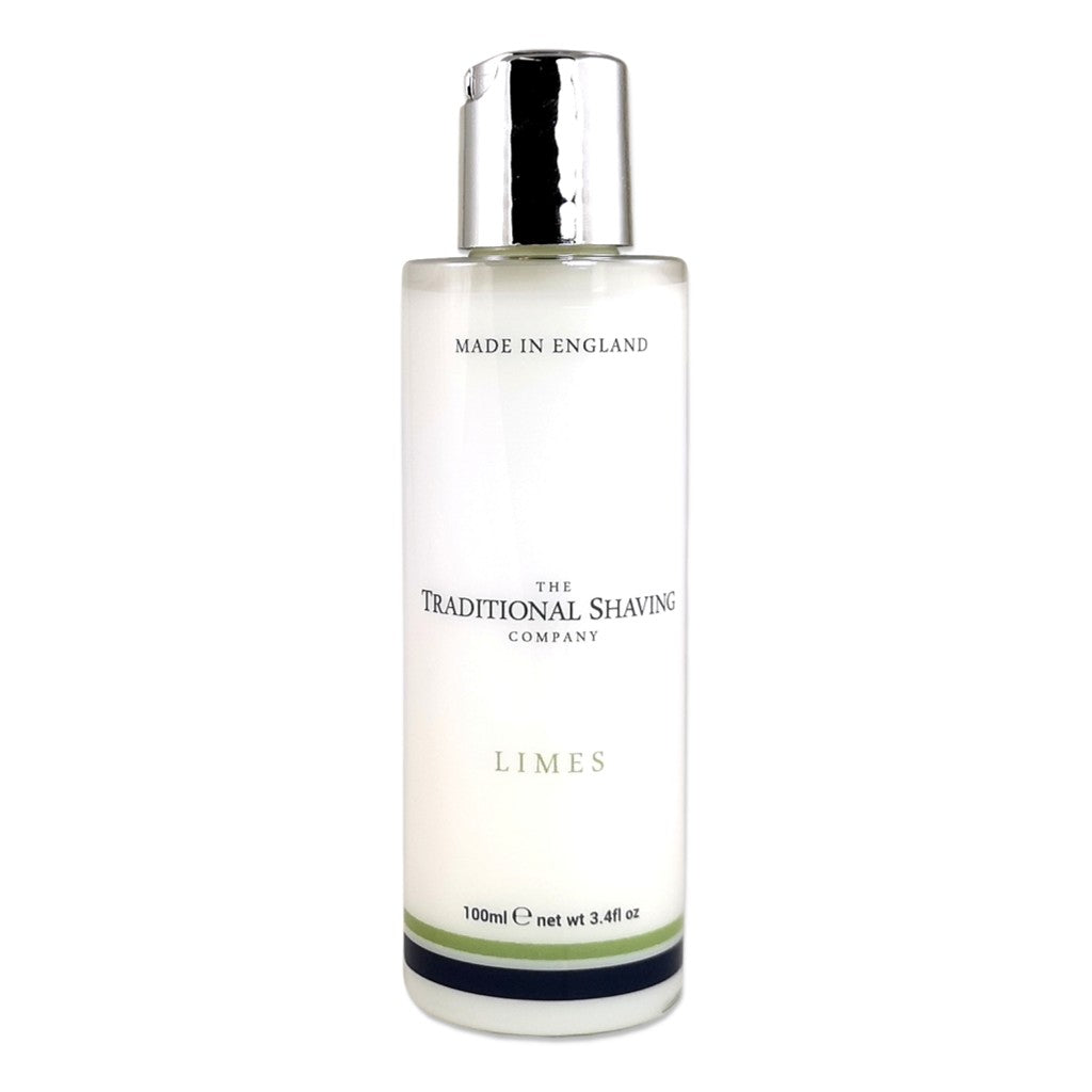 The Traditional Shaving Company Limes Pre-Shave lotion 100ml - Cyril R. Salter | Trade Suppliers of Gentlemen's Grooming Products
