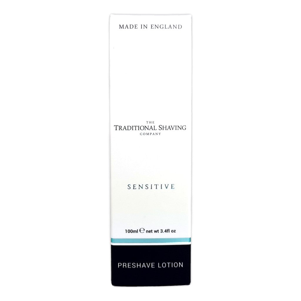 The Traditional Shaving Company Sensitive Pre-Shave lotion 100ml - Cyril R. Salter | Trade Suppliers of Gentlemen's Grooming Products