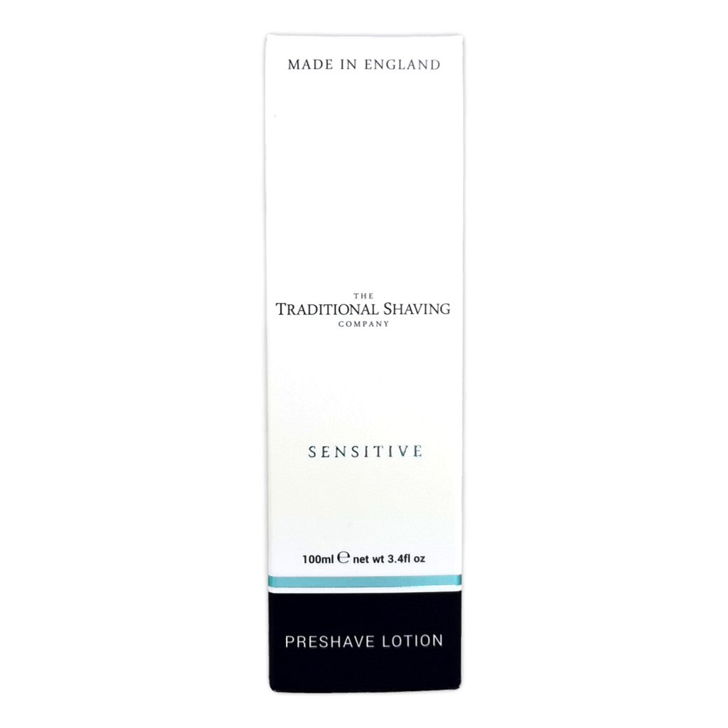 The Traditional Shaving Company Sensitive Pre-Shave lotion 100ml - Cyril R. Salter | Trade Suppliers of Gentlemen's Grooming Products