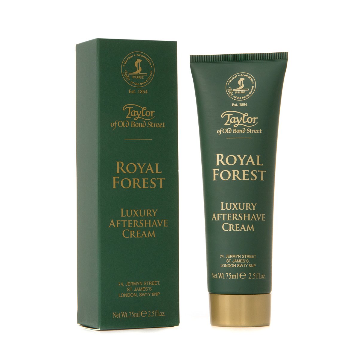Taylor of Old Bond Street Royal Forest Aftershave Cream 75ml