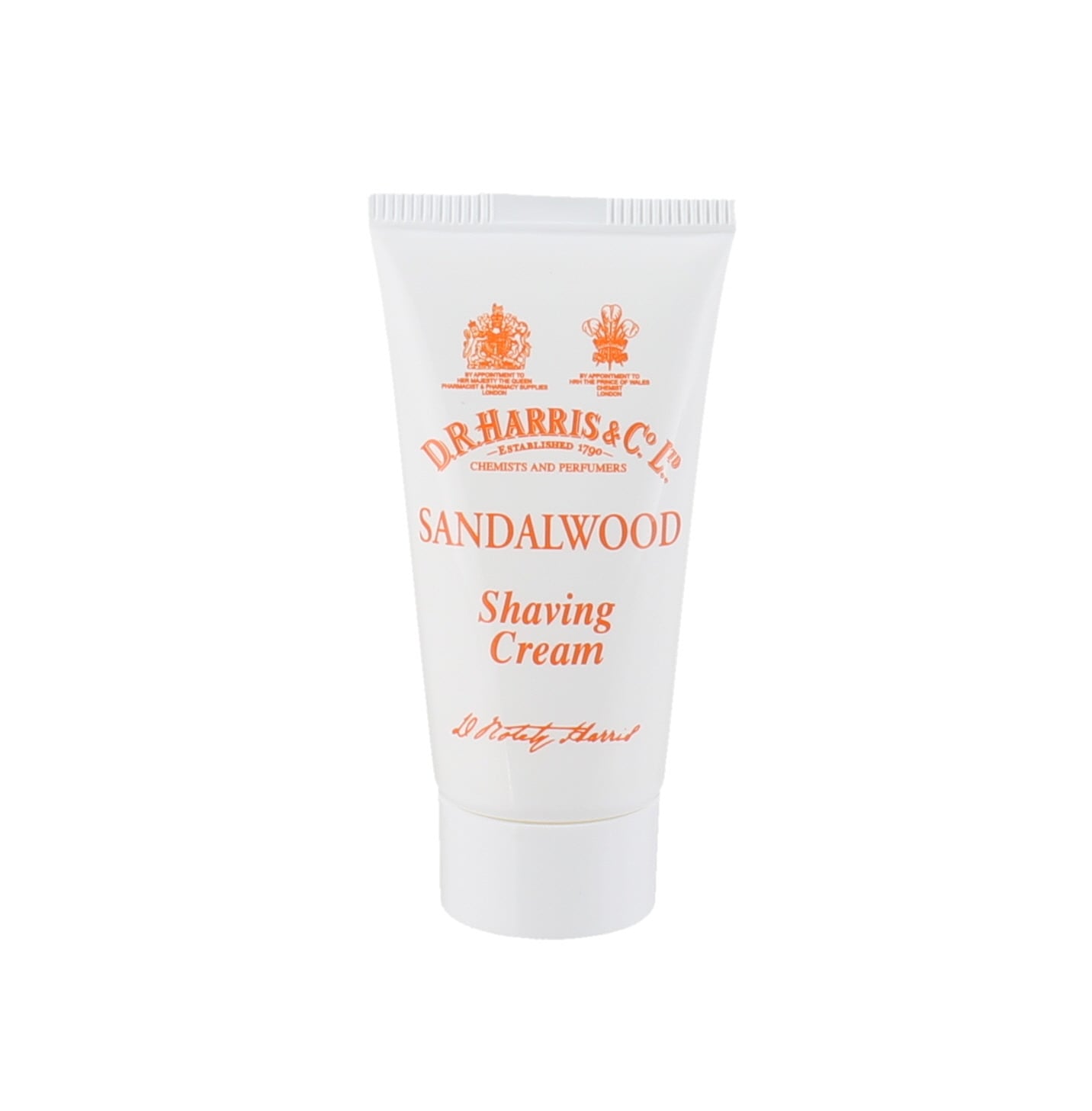 D.R. Harris Sandalwood Trial Size Shaving Cream Tube