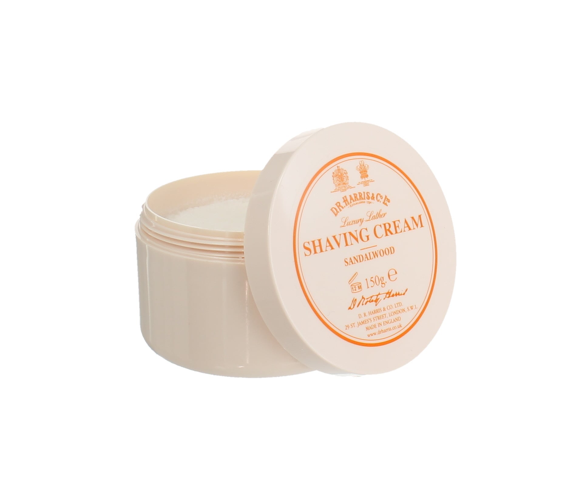 D.R. Harris Sandalwood Shaving Cream Bowl 150g