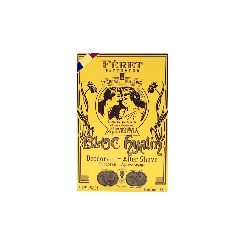 Shaving Accessories - Féret Parfumeur 'Bloc Hyalin' Alum Bloc 100g - Cyril R. Salter