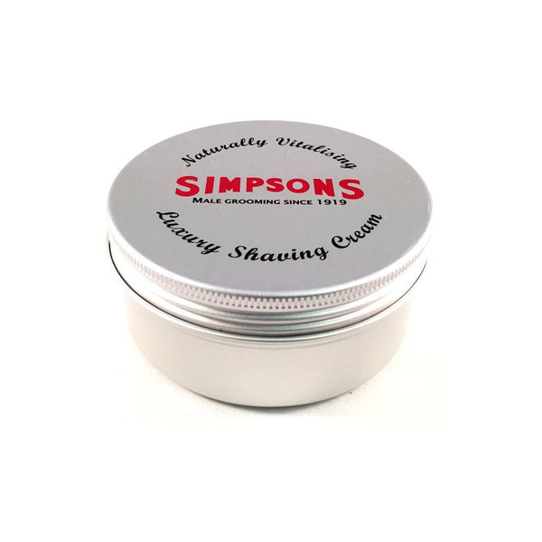 Simpsons Shaving Cream 125ml Cafe Latte Cyril R. Salter