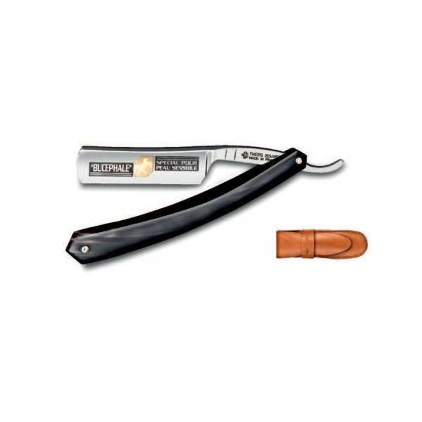Straight Razors - Thiers-Issard 6/8" 'Bucephale' Black Horn Straight Razor