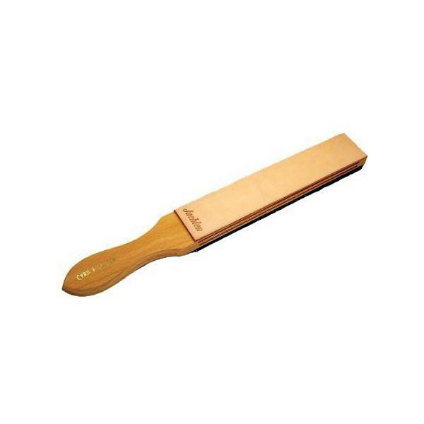 Strops & Honing Stones - Cyril R. Salter Leather Strop And Honing Stone