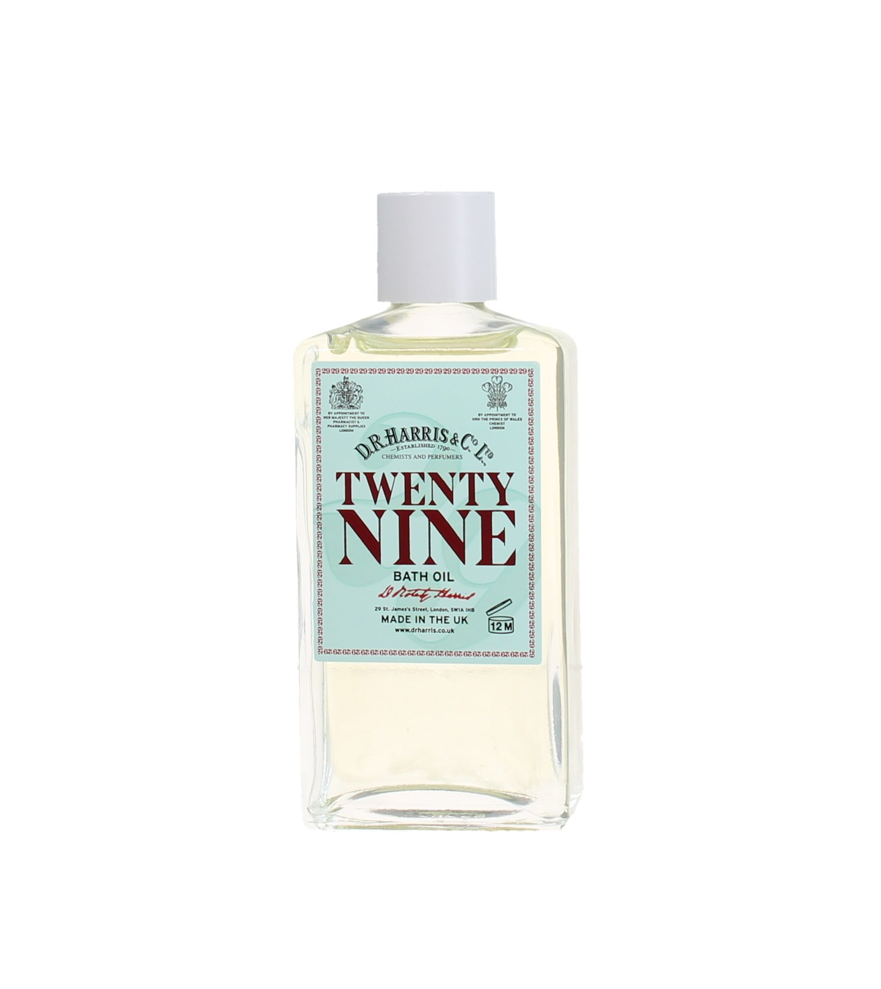 D.R. Harris Twenty Nine Bath Oil 100ml