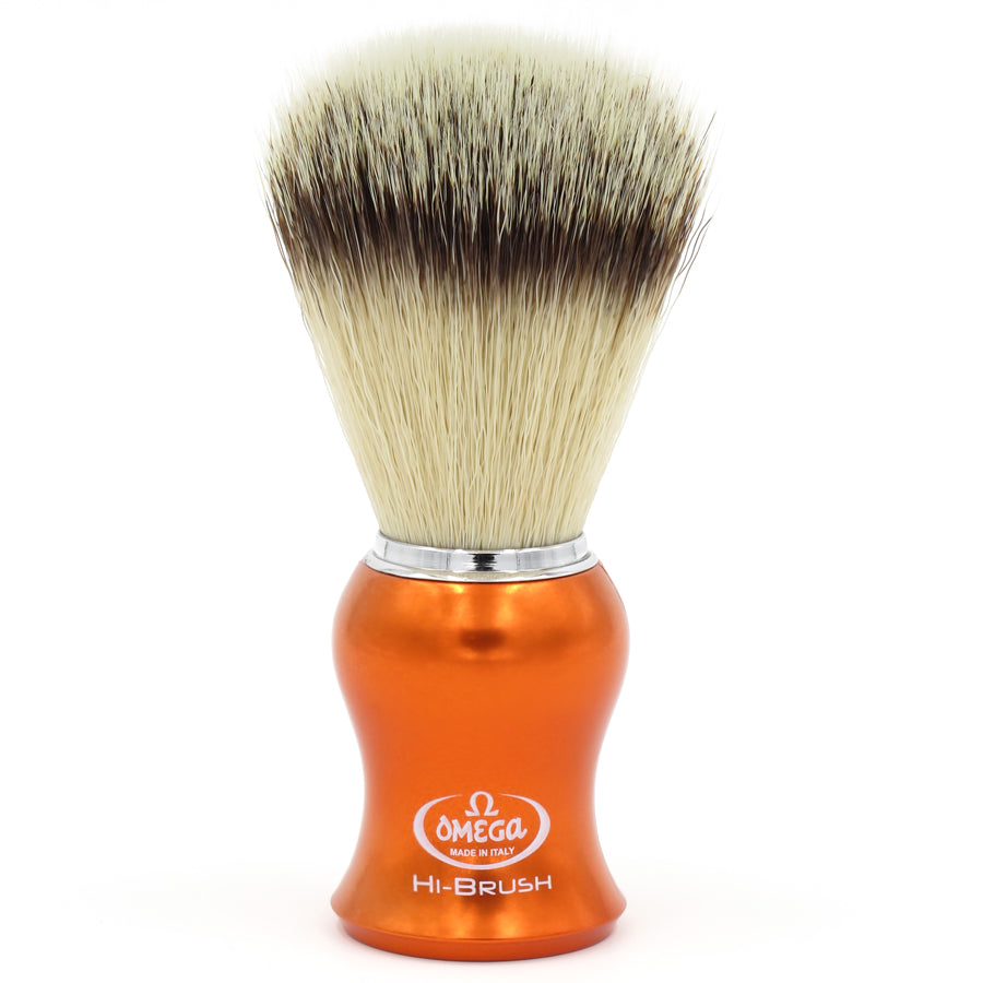 Omega HI-BRUSH Fiber Shaving Brush with Bowl and Stand VB065.18 - Cyril R. Salter
