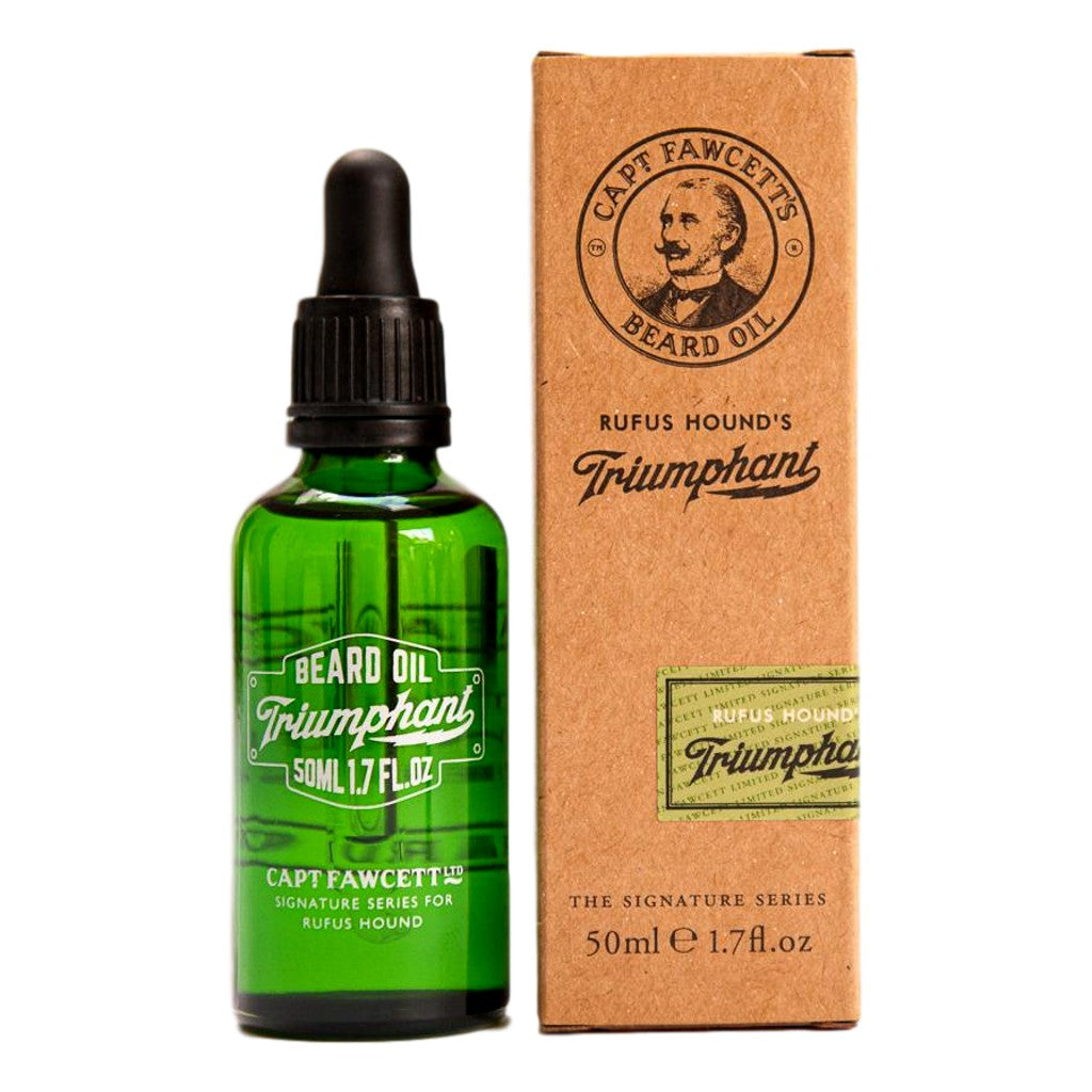 Captain Fawcett's Rufus Hound 的胜利胡须油 50 毫升