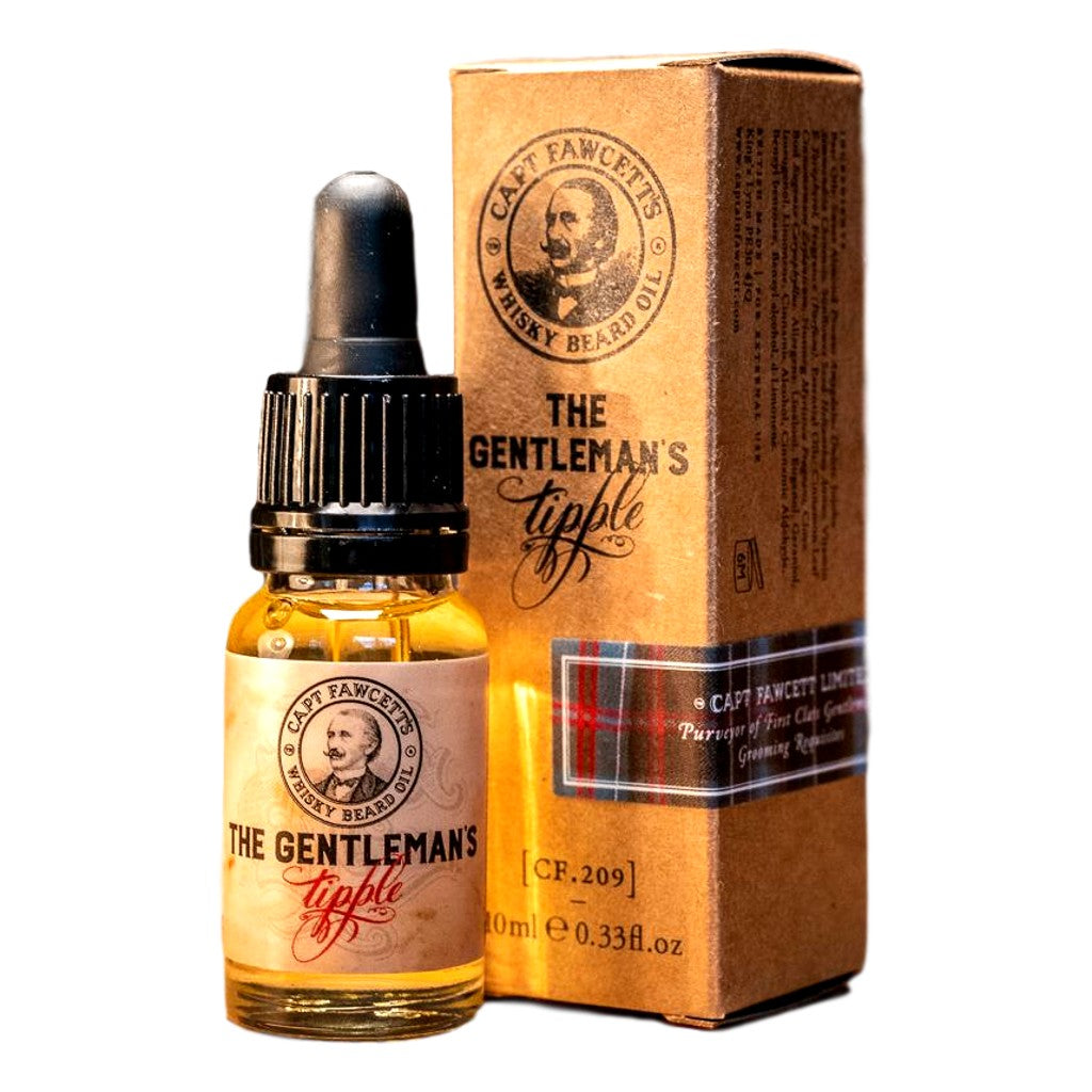 Captain Fawcett's 威士忌胡须油 10 毫升旅行装