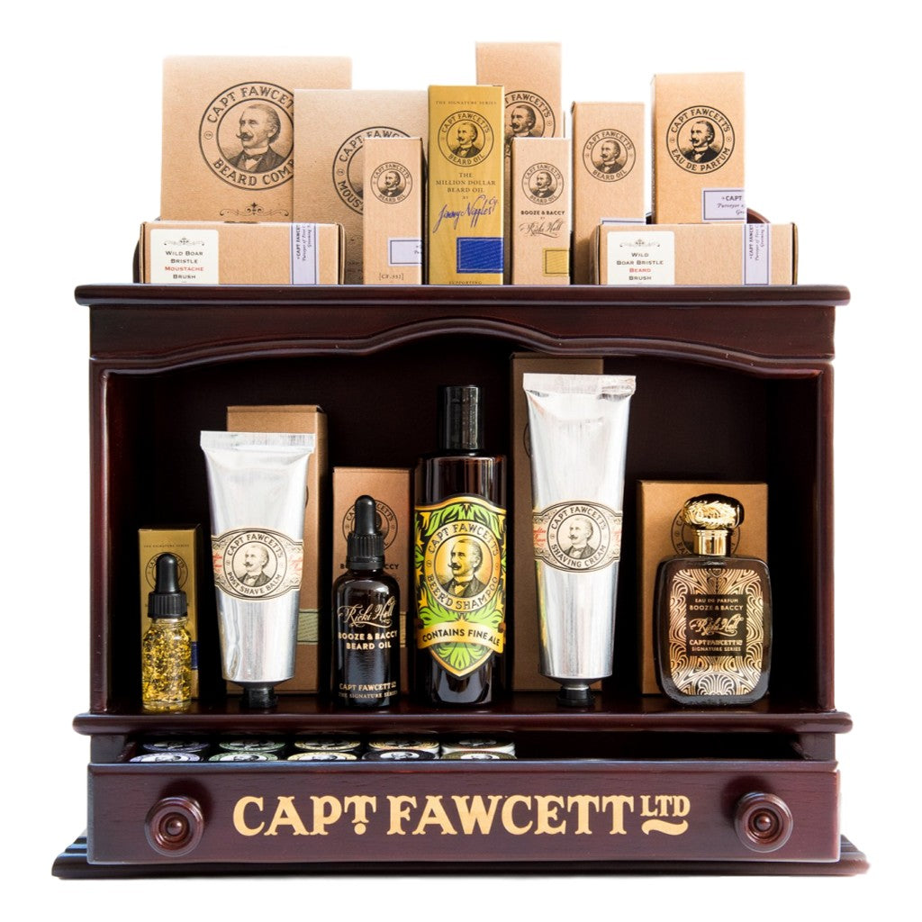 Captain Fawcett's Counter Top Display Cabinet