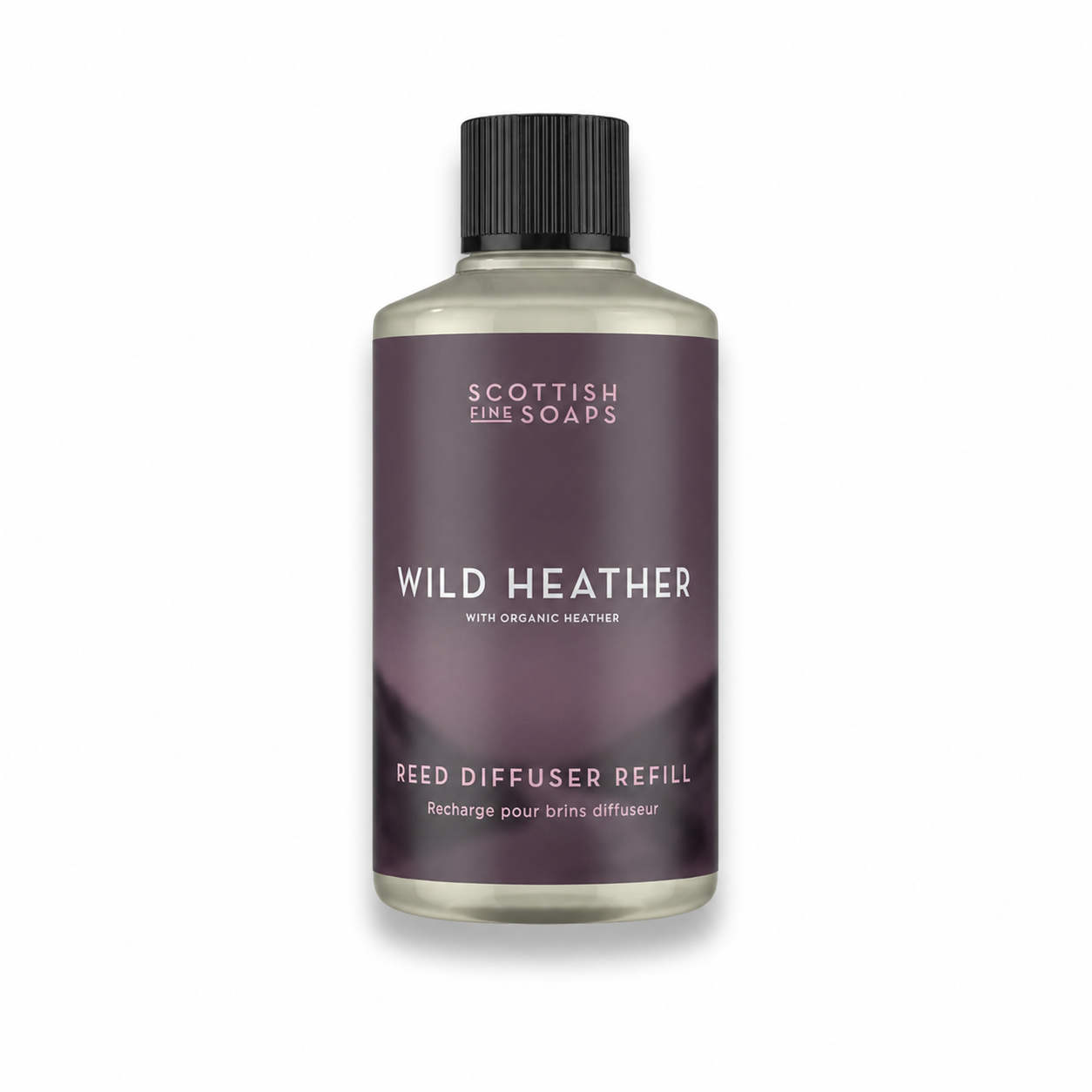 Wild Heather Diffuser Refill 200ml Bottle on white background