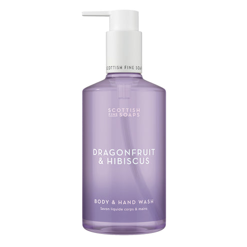 The Scottish Fine Soaps Dragonfruit & Hibiscus Body & Hand Wash 300ml