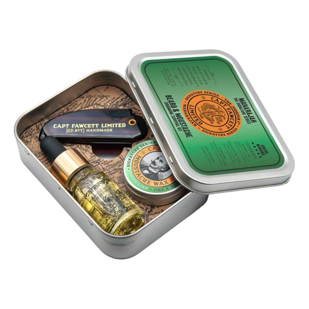Captain Fawcett's Maharajah Grooming Survival Kit Maharajah
