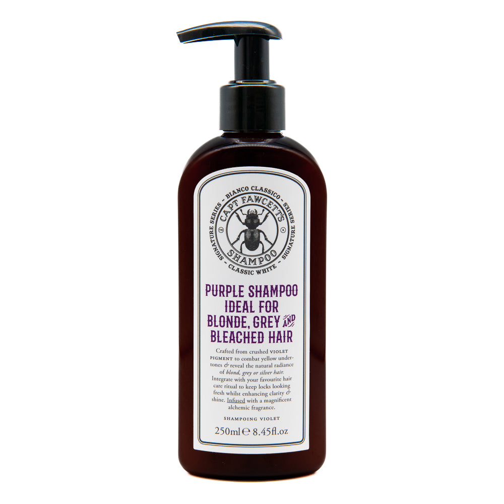 Captain Fawcett's Bianco Classico Purple Shampoo 250ml
