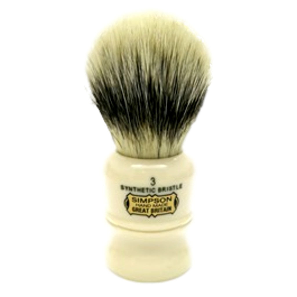 Simpsons 'The Duke 3' Synthetic Shaving Brush - Cyril R. Salter | Trade Suppliers of Luxury Grooming Products