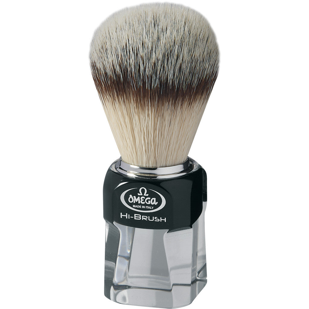 Omega 'HI-BRUSH SERIES' Synthetic Shaving Brush 0140634 - Cyril R. Salter