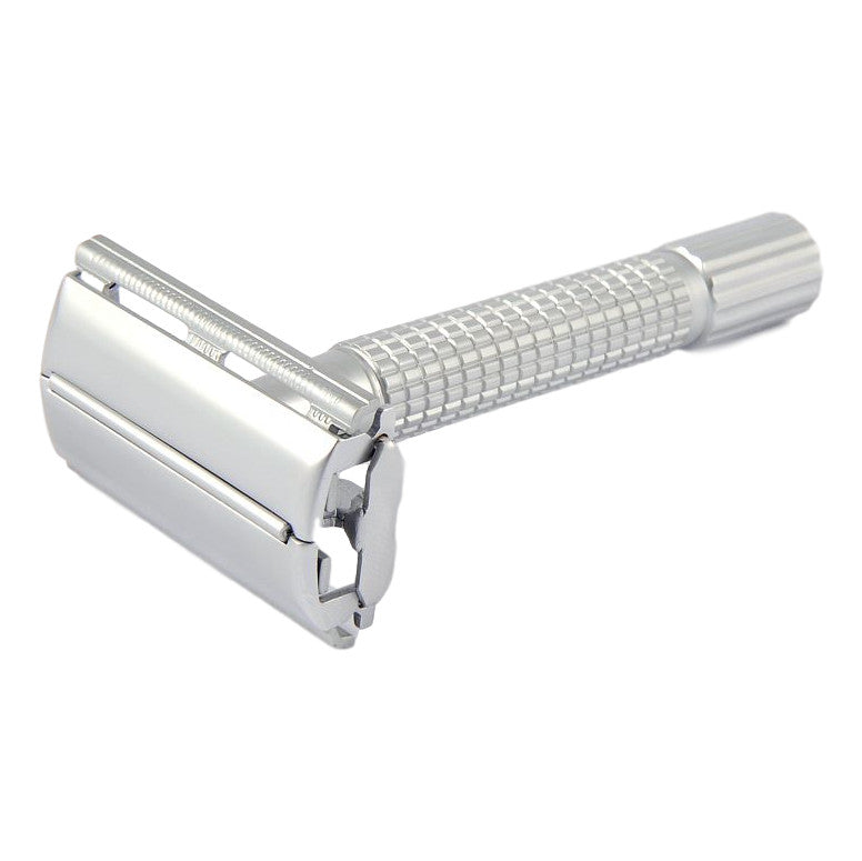 Timor Matt Chrome Butterfly Safety Razor - Cyril R. Salter