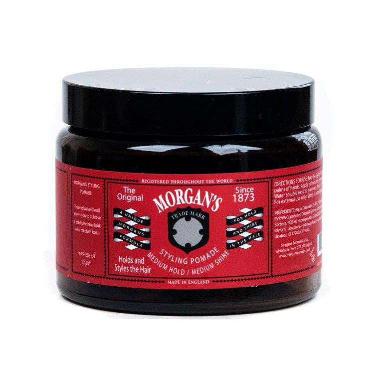 Morgan's Styling Pomade Medium Hold and Shine 500g - Cyril R. Salter