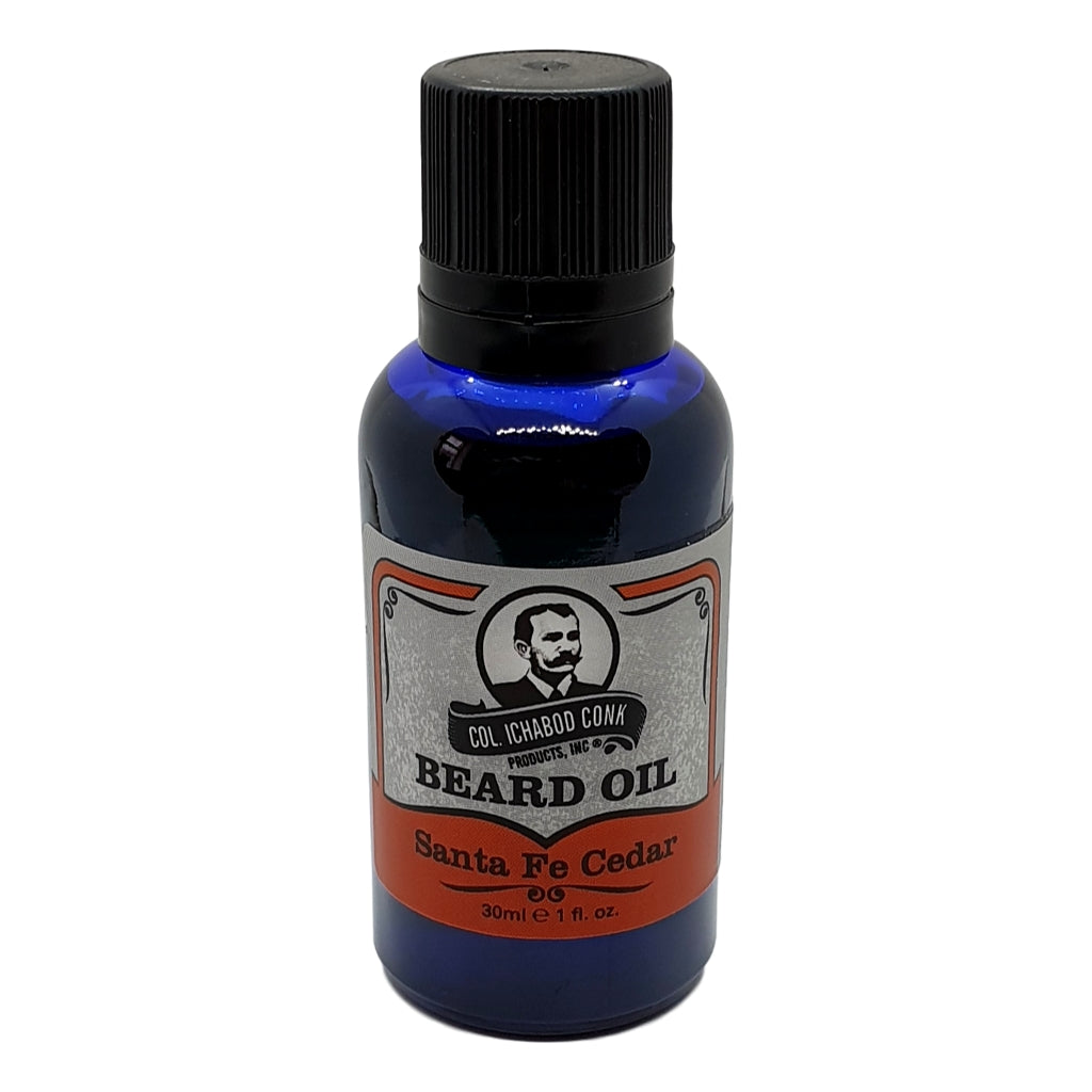 Colonel Conk’s Natural Beard Oil - Santa Fe Cedar 30ml - Cyril R. Salter | Trade Suppliers of Gentlemen's Grooming Products