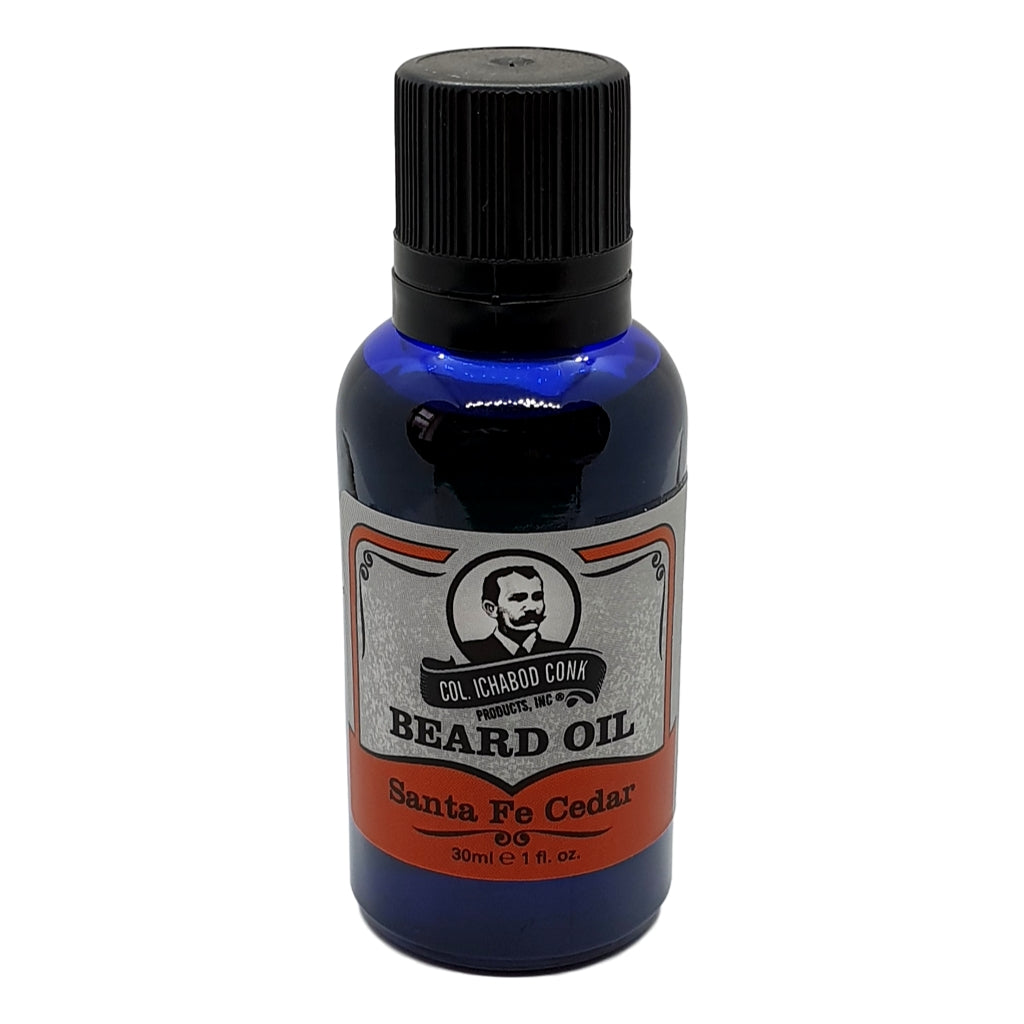 Colonel Conk’s Natural Beard Oil - Santa Fe Cedar 30ml - Cyril R. Salter | Trade Suppliers of Gentlemen's Grooming Products