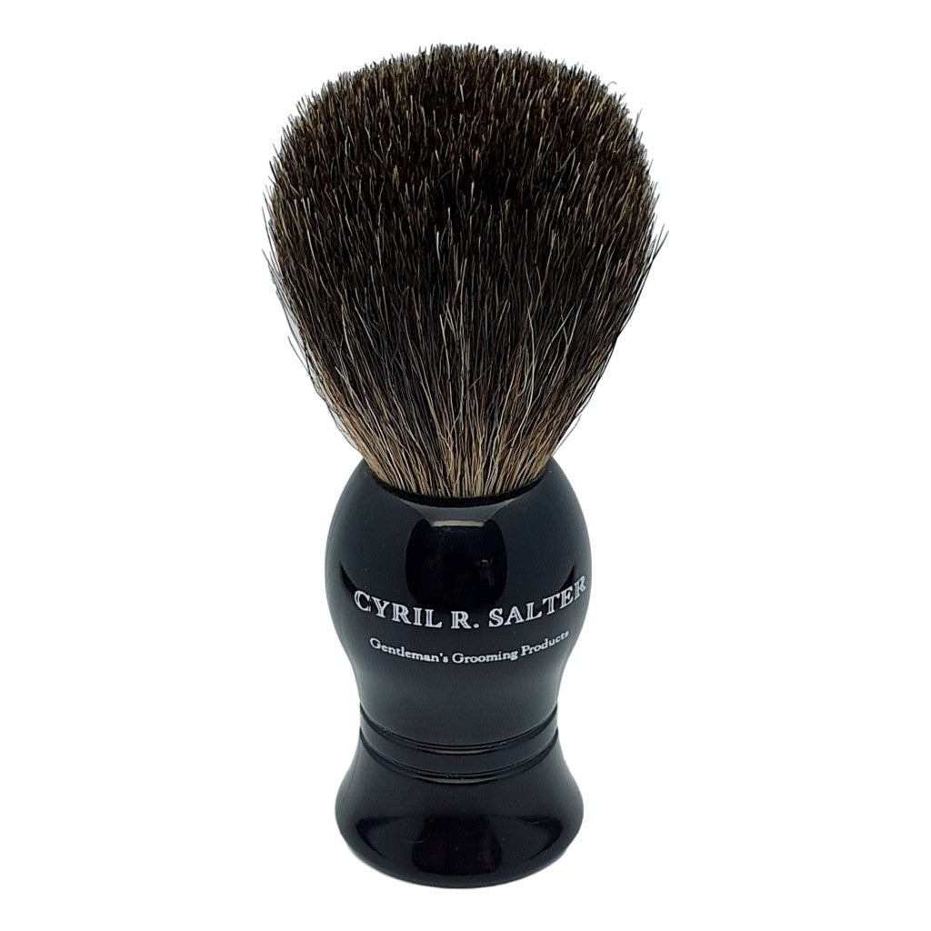 Cyril R. Salter Pure Dark Badger Hair Shaving Brush