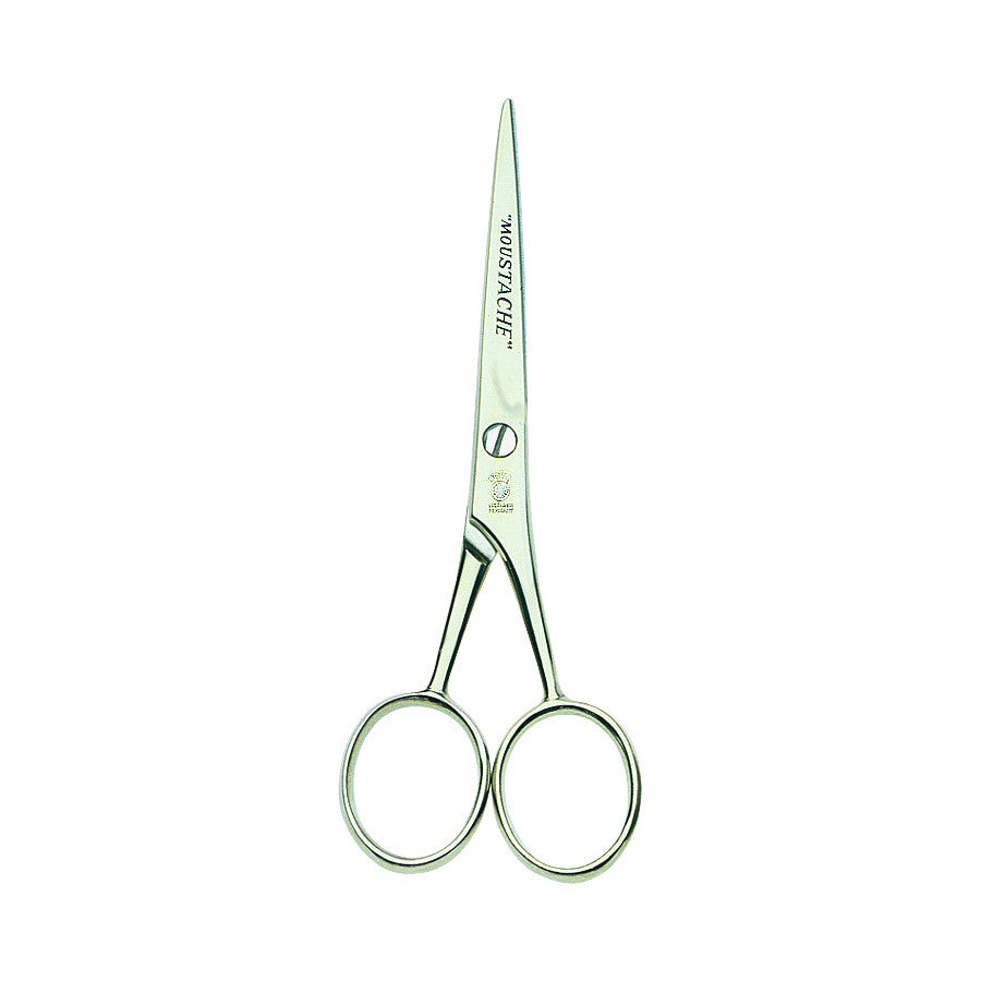 Dovo Beard and Moustache Scissors Nickel Plated 43450 - Cyril R. Salter