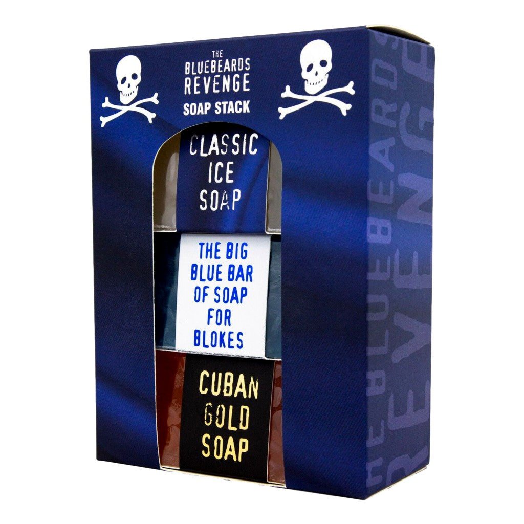 The Bluebeards Revenge Soap Stack Kit - Cyril R. Salter | Trade Suppliers of Gentlemen's Grooming Products