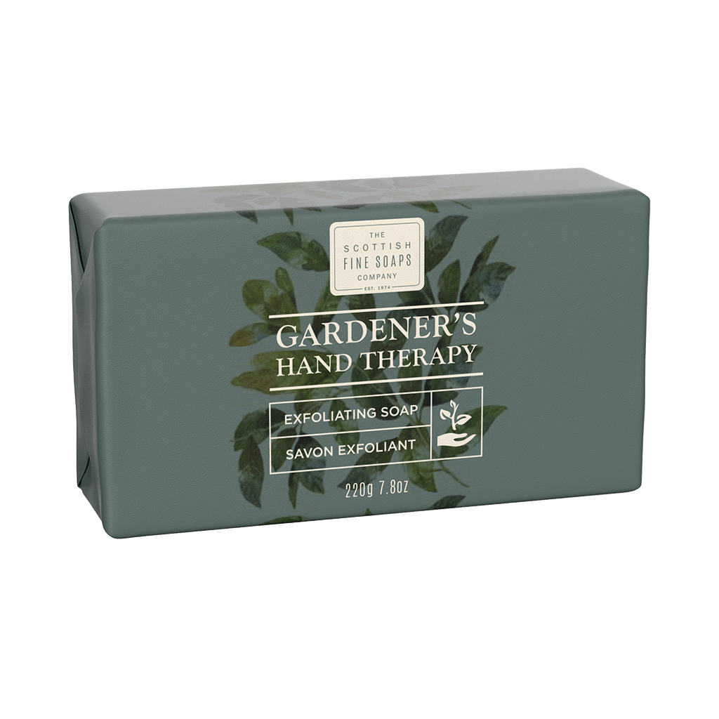 The Scottish Fine Soaps Company Jabón en barra exfoliante Gardener's Therapy 220 g