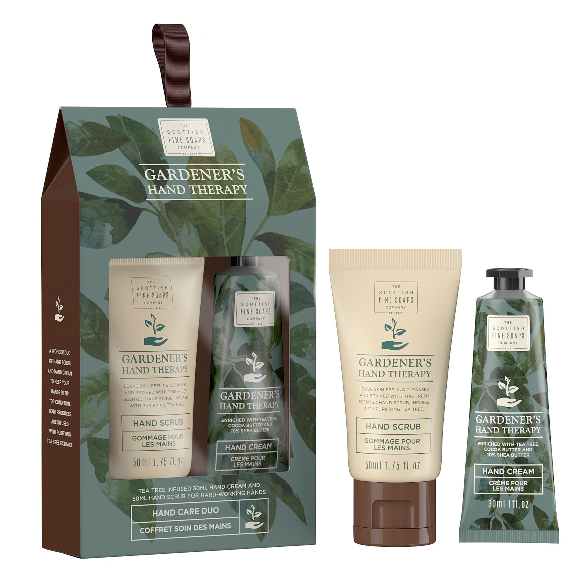 The Scottish Fine Soaps Company Gardener's Hand Therapy Hand Care Duo