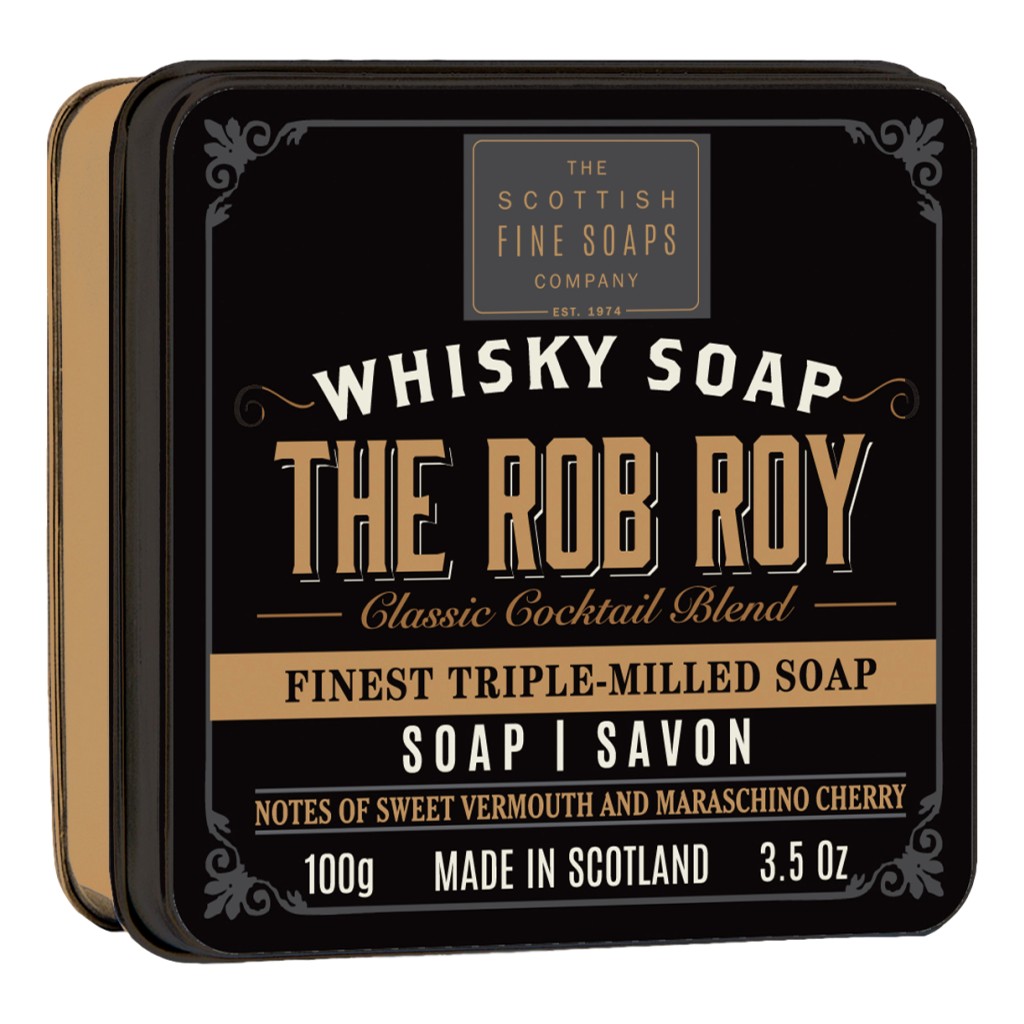The Scottish Fine Soaps Company Soap In A Tin – The Rob Roy 100g - Cyril R. Salter