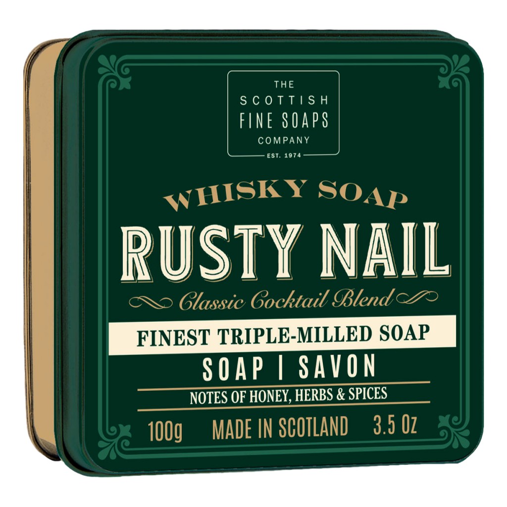 The Scottish Fine Soaps Company Soap In A Tin – Rusty Nail 100g - Cyril R. Salter