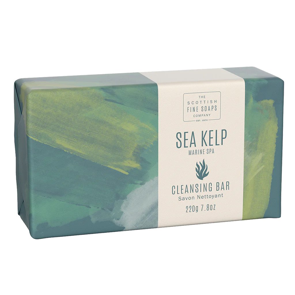 The Scottish Fine Soaps Company Sea Kelp Marine Spa Cleansing Bar 220g